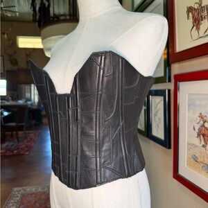 Understate Leather Corset Bustier
